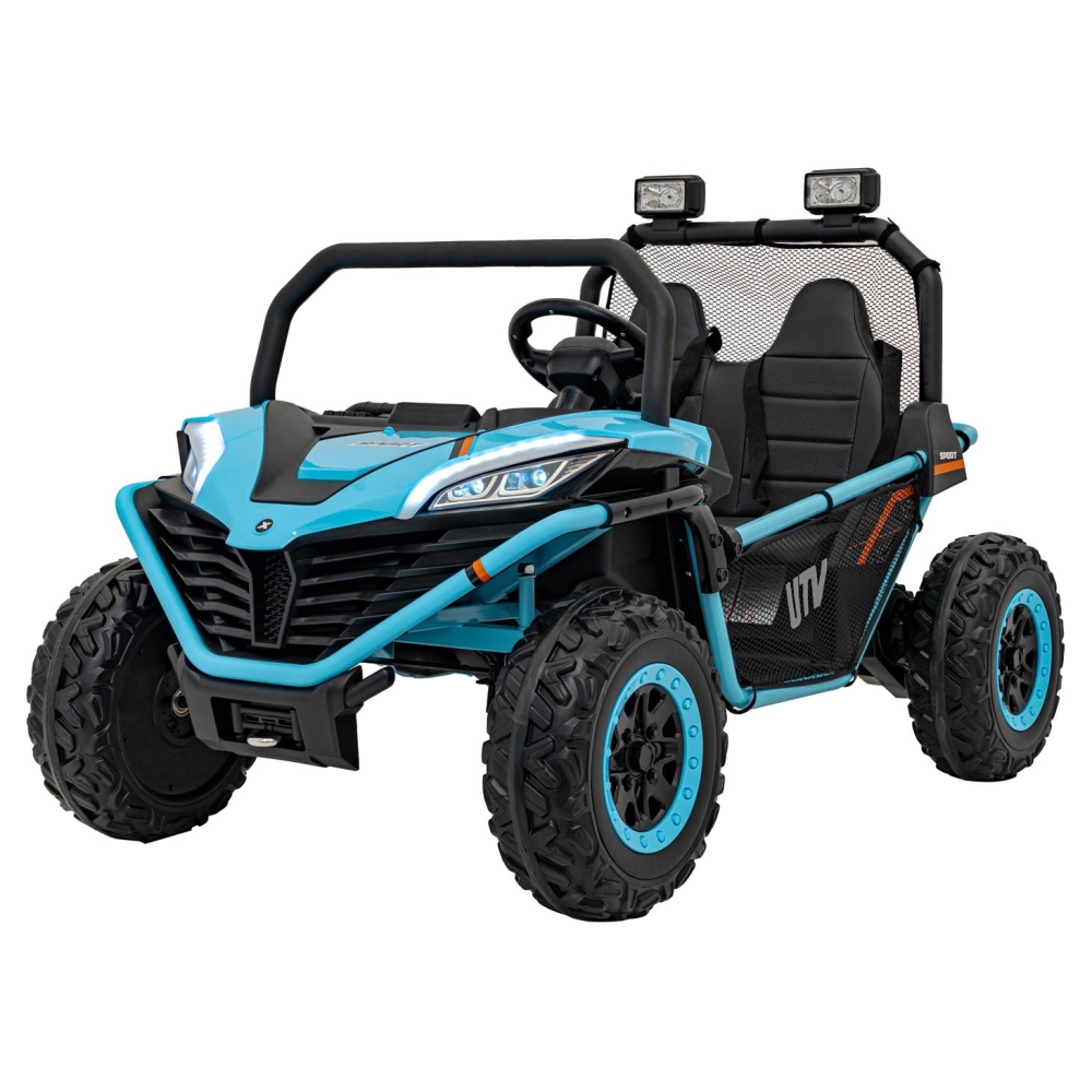Elektrinis Buggy FASTER 4x4, Blue-Elektromobiliai vaikams, Keturračiai ir bagiai-e-vaikas