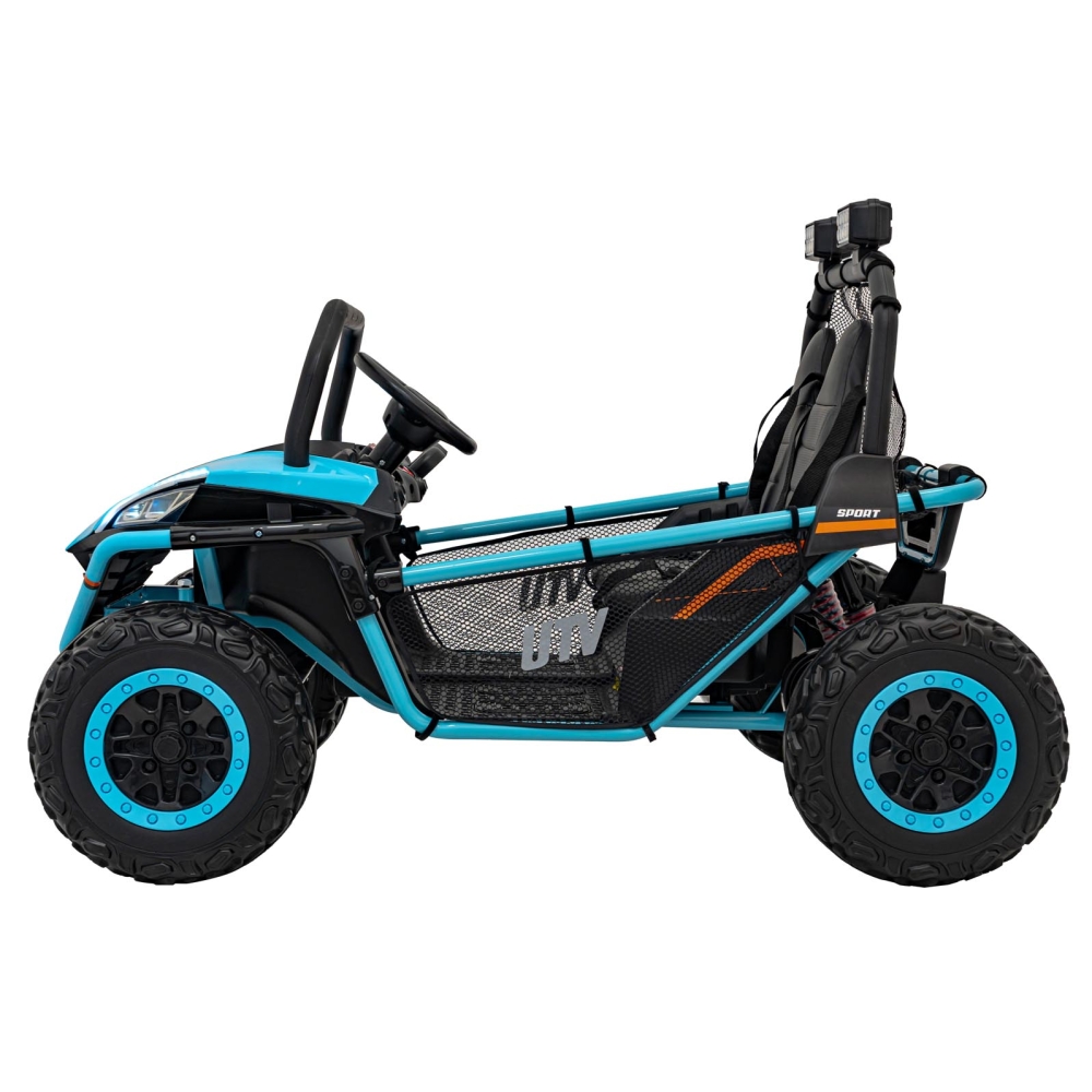 Elektrinis Buggy FASTER 4x4, Blue-Elektromobiliai vaikams, Keturračiai ir bagiai-e-vaikas