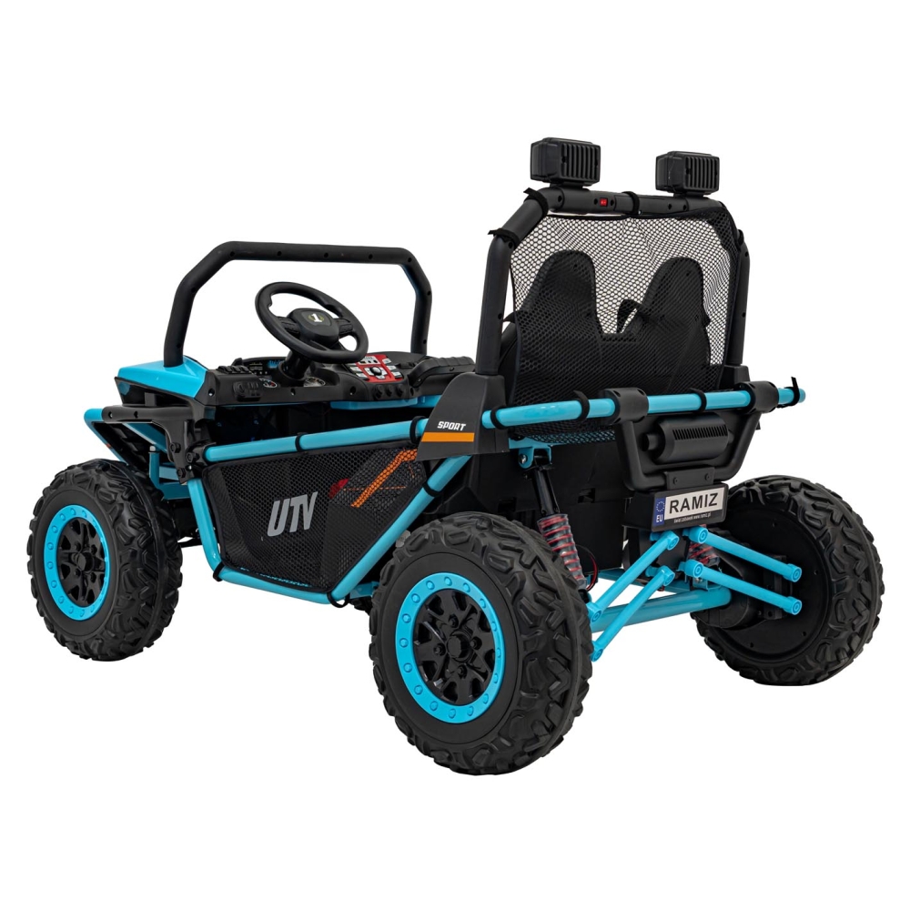 Elektrinis Buggy FASTER 4x4, Blue-Elektromobiliai vaikams, Keturračiai ir bagiai-e-vaikas