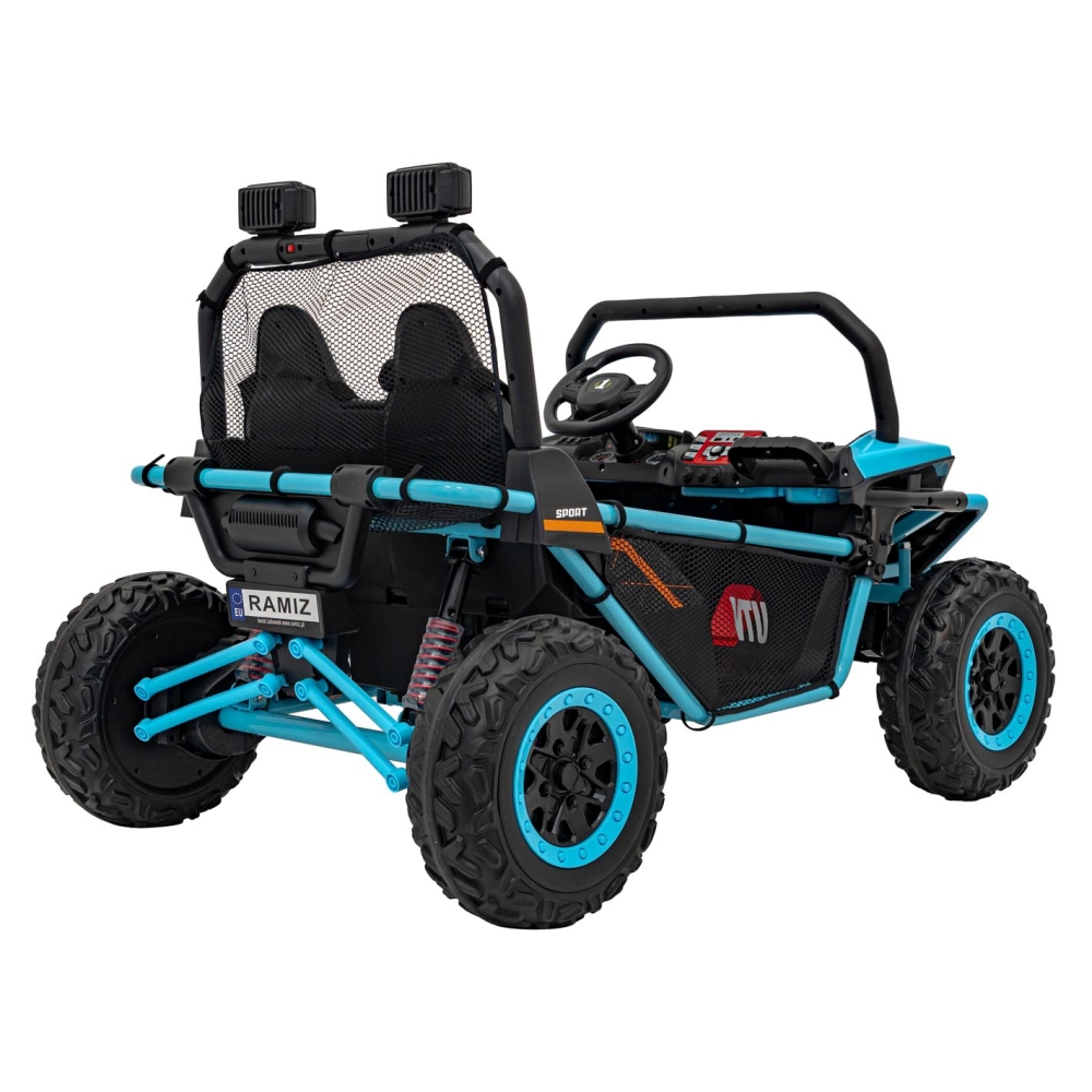 Elektrinis Buggy FASTER 4x4, Blue-Elektromobiliai vaikams, Keturračiai ir bagiai-e-vaikas