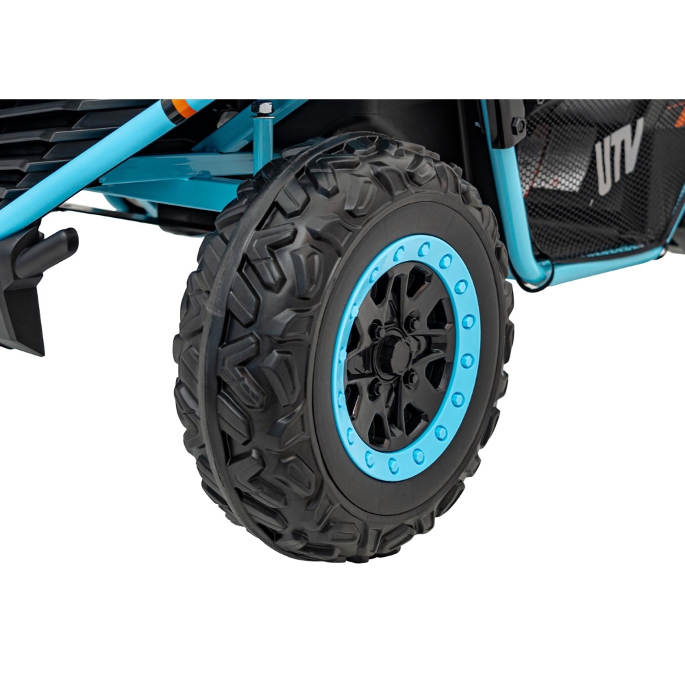 Elektrinis Buggy FASTER 4x4, Blue-Elektromobiliai vaikams, Keturračiai ir bagiai-e-vaikas