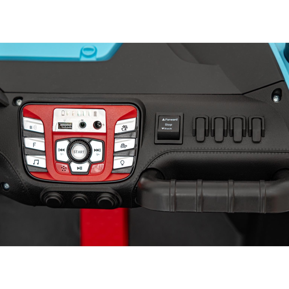 Elektrinis Buggy FASTER 4x4, Blue-Elektromobiliai vaikams, Keturračiai ir bagiai-e-vaikas