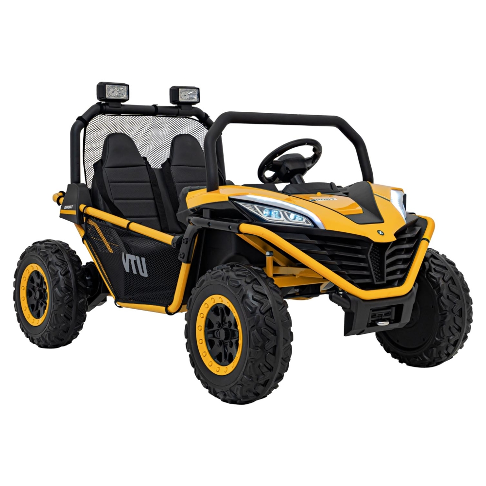 Pojazd Buggy FASTER 4x4 Żółty