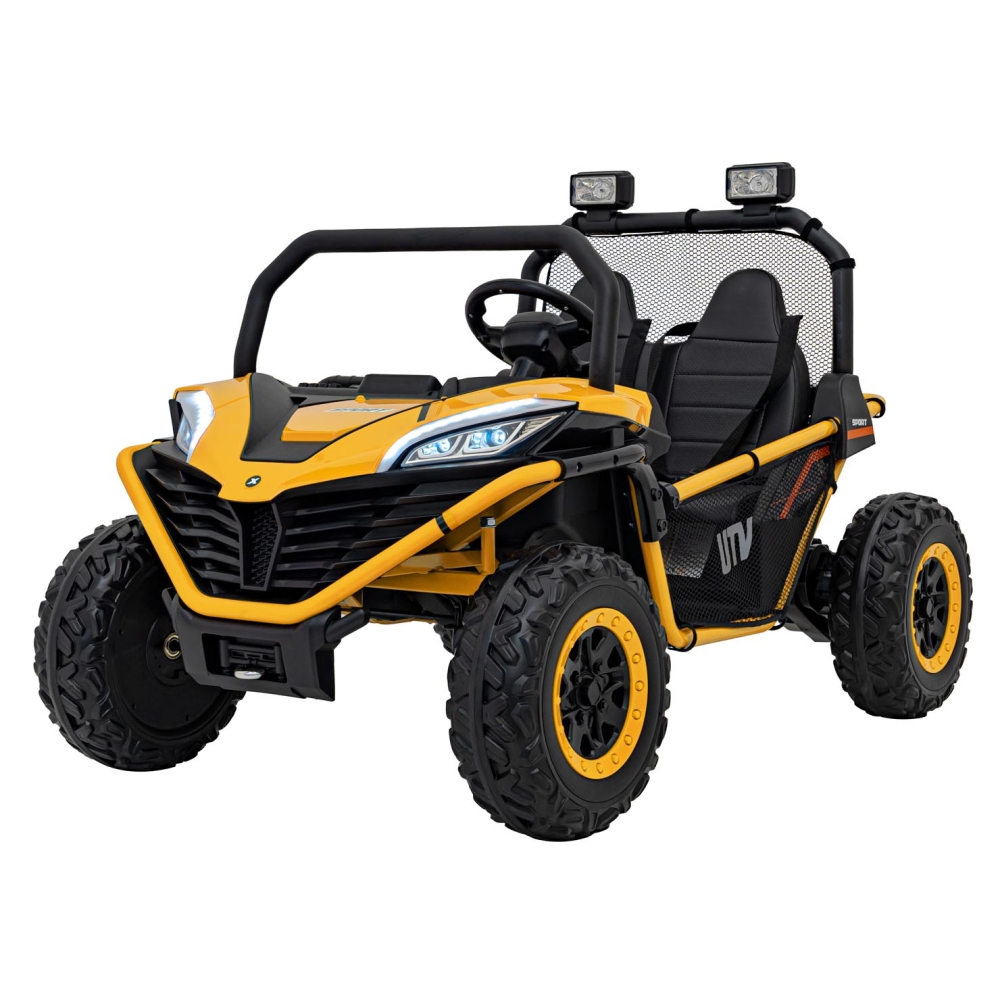 Pojazd Buggy FASTER 4x4 Żółty