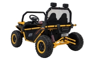 Elektrinis Buggy FASTER 4x4, Yellow-Elektromobiliai vaikams, Keturračiai ir bagiai-e-vaikas