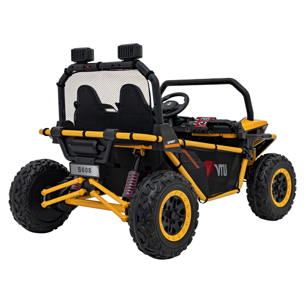 Pojazd Buggy FASTER 4x4 Żółty