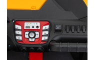 Elektrinis Buggy FASTER 4x4, Yellow-Elektromobiliai vaikams, Keturračiai ir bagiai-e-vaikas