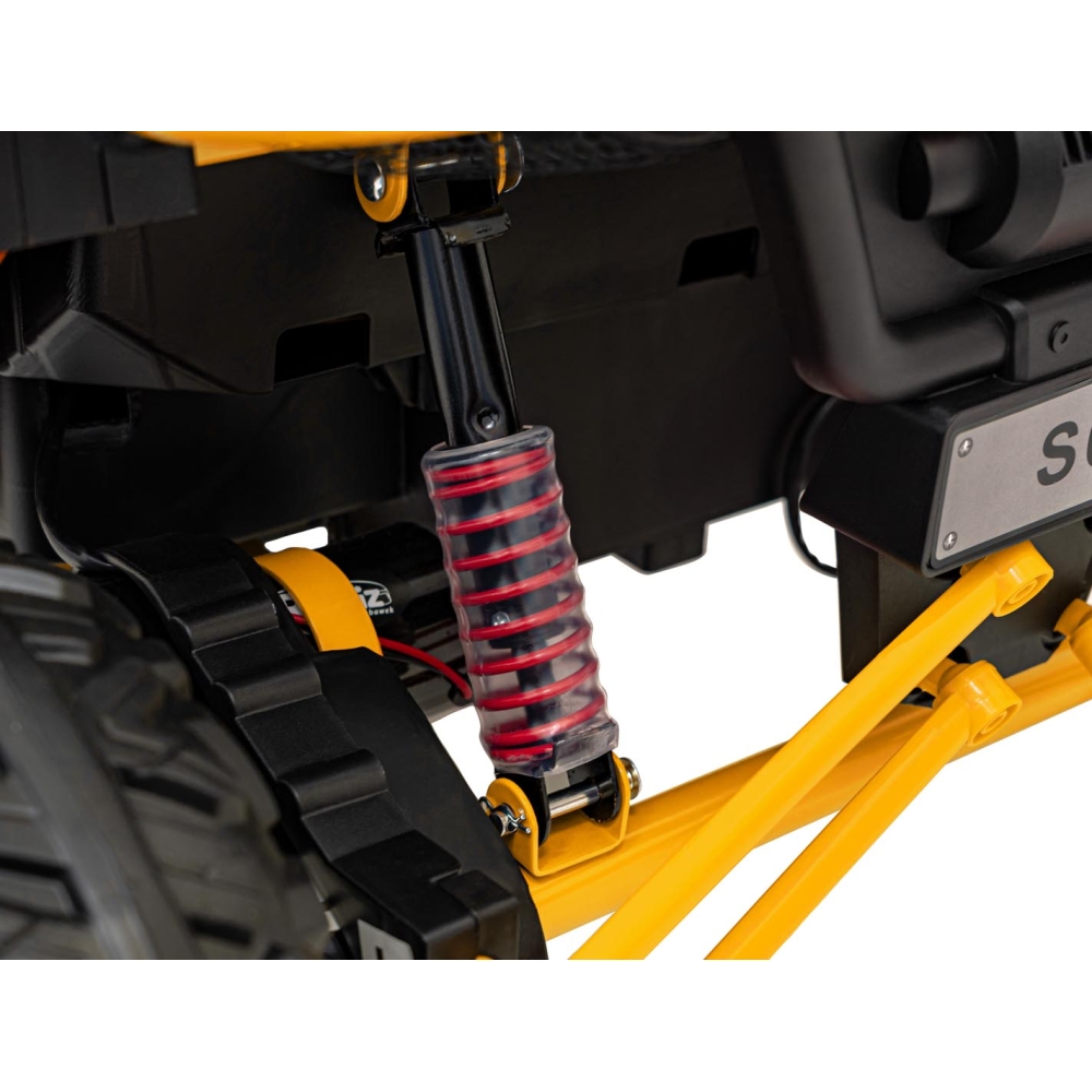 Pojazd Buggy FASTER 4x4 Żółty