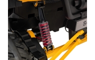 Elektrinis Buggy FASTER 4x4, Yellow-Elektromobiliai vaikams, Keturračiai ir bagiai-e-vaikas