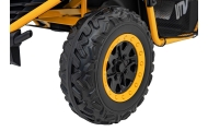 Elektrinis Buggy FASTER 4x4, Yellow-Elektromobiliai vaikams, Keturračiai ir bagiai-e-vaikas