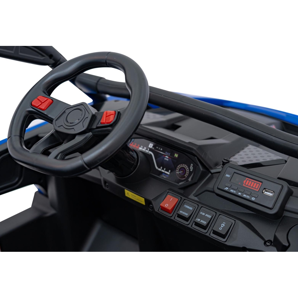 Elektrinis Buggy 4x4 KCK, Blue-Elektromobiliai vaikams, Keturračiai ir bagiai-e-vaikas