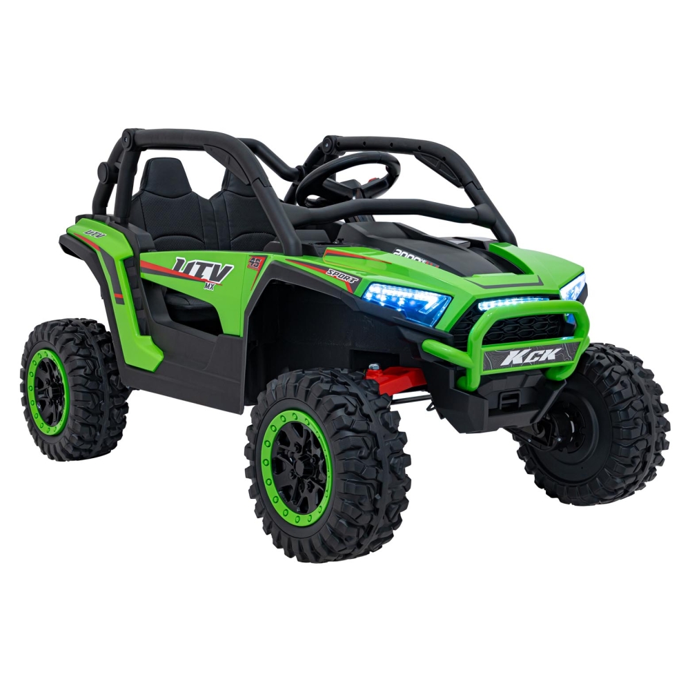 Elektrinis Buggy 4x4 KCK, Green-Elektromobiliai vaikams, Keturračiai ir bagiai-e-vaikas