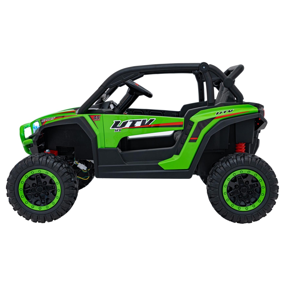 Elektrinis Buggy 4x4 KCK, Green-Elektromobiliai vaikams, Keturračiai ir bagiai-e-vaikas