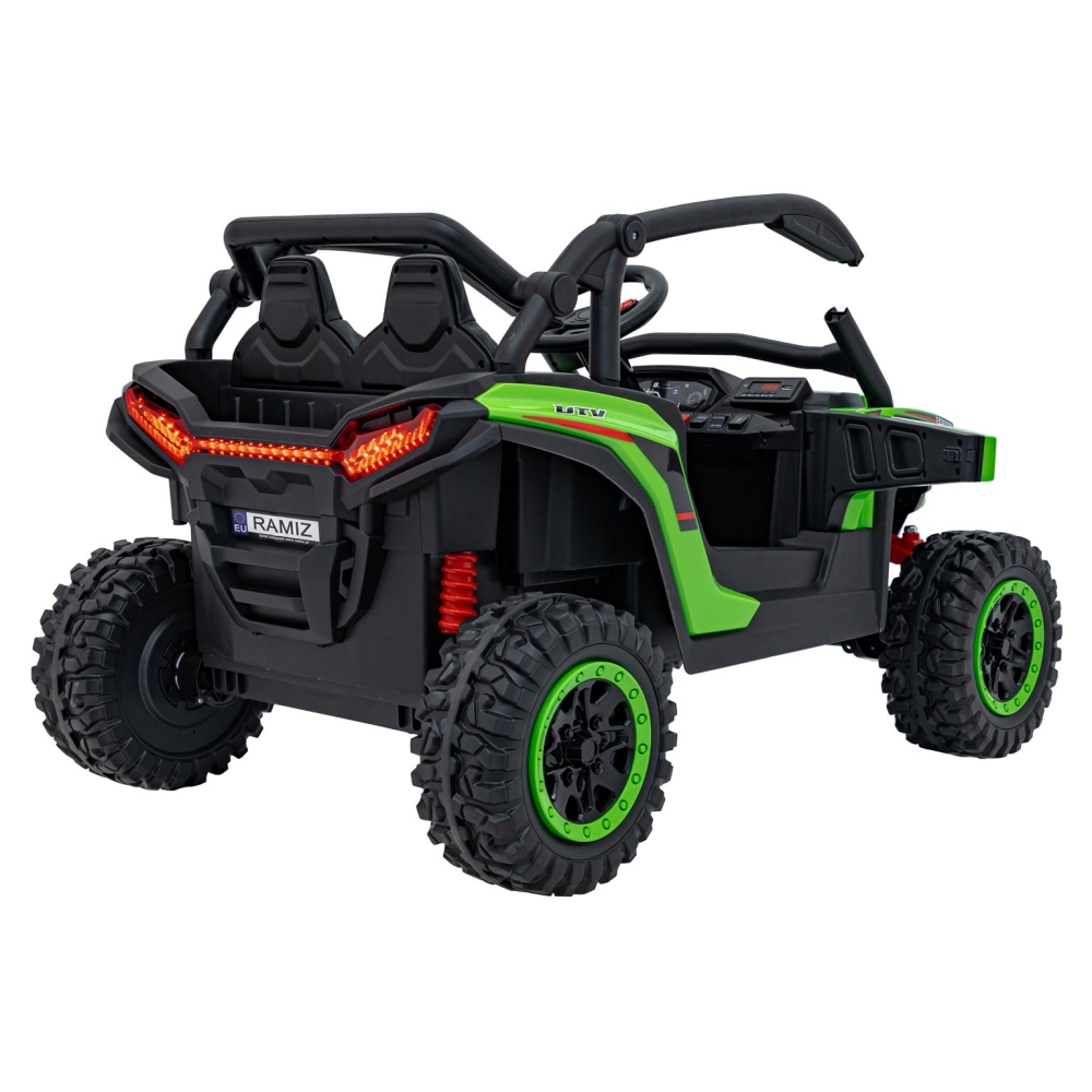 Elektrinis Buggy 4x4 KCK, Green-Elektromobiliai vaikams, Keturračiai ir bagiai-e-vaikas