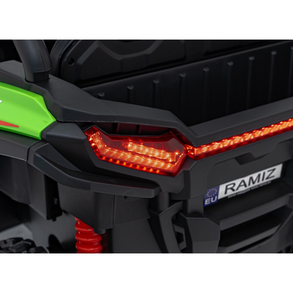 Elektrinis Buggy 4x4 KCK, Green-Elektromobiliai vaikams, Keturračiai ir bagiai-e-vaikas