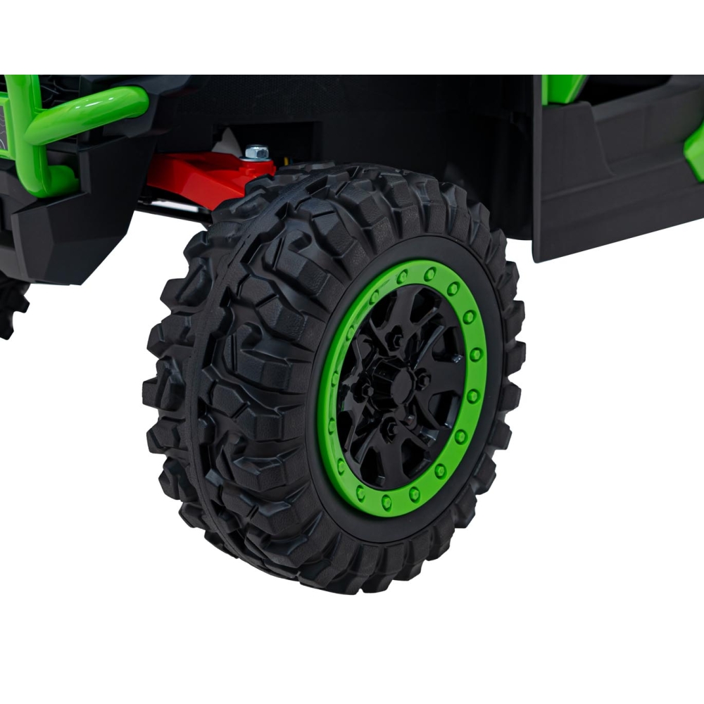 Elektrinis Buggy 4x4 KCK, Green-Elektromobiliai vaikams, Keturračiai ir bagiai-e-vaikas