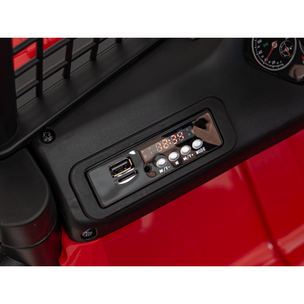 Elektromobilis OFF ROAD 4x4 SPORT, Red-Elektromobiliai vaikams, Visureigiai-e-vaikas