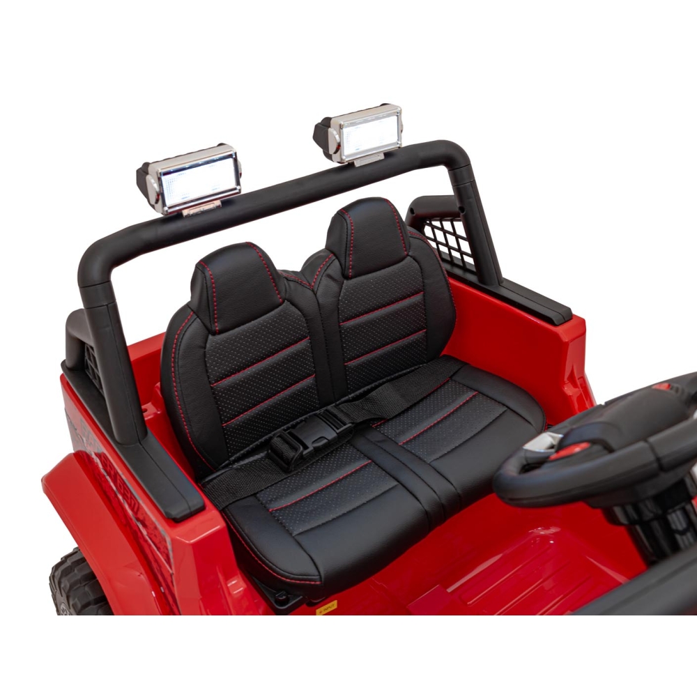 Elektromobilis OFF ROAD 4x4 SPORT, Red-Elektromobiliai vaikams, Visureigiai-e-vaikas