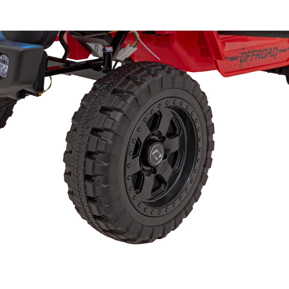 Elektromobilis OFF ROAD 4x4 SPORT, Red-Elektromobiliai vaikams, Visureigiai-e-vaikas