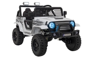 Elektromobilis OFF ROAD 4x4 SPORT, White-Elektromobiliai vaikams, Visureigiai-e-vaikas