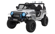 Elektromobilis OFF ROAD 4x4 SPORT, White-Elektromobiliai vaikams, Visureigiai-e-vaikas