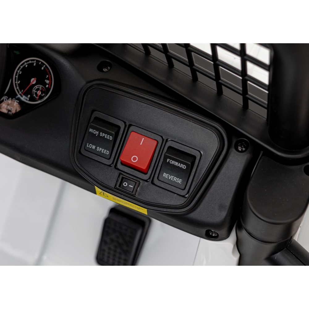 Elektromobilis OFF ROAD 4x4 SPORT, White-Elektromobiliai vaikams, Visureigiai-e-vaikas