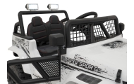 Elektromobilis OFF ROAD 4x4 SPORT, White-Elektromobiliai vaikams, Visureigiai-e-vaikas