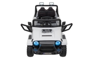 Elektromobilis OFF ROAD 4x4 SPORT, White-Elektromobiliai vaikams, Visureigiai-e-vaikas