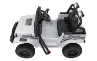Elektromobilis OFF ROAD 4x4 SPORT, White-Elektromobiliai vaikams, Visureigiai-e-vaikas
