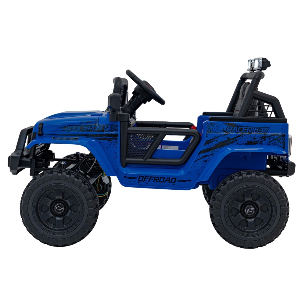 Elektromobilis OFF ROAD 4x4 SPORT, Blue-Elektromobiliai vaikams, Visureigiai-e-vaikas