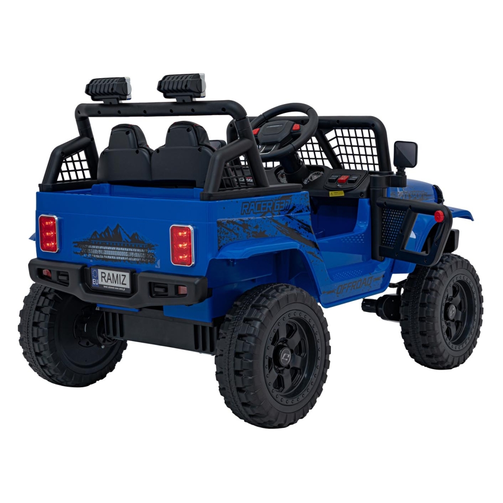 Elektromobilis OFF ROAD 4x4 SPORT, Blue-Elektromobiliai vaikams, Visureigiai-e-vaikas