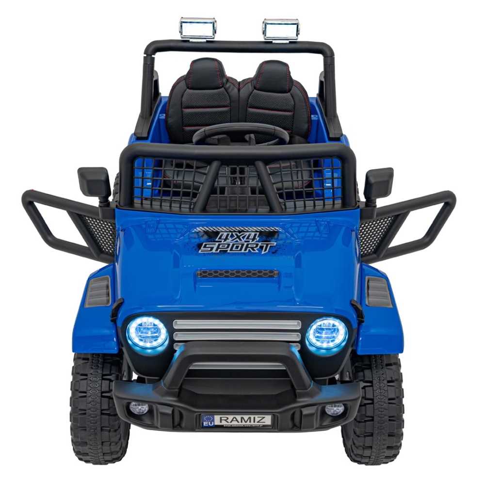 Elektromobilis OFF ROAD 4x4 SPORT, Blue-Elektromobiliai vaikams, Visureigiai-e-vaikas