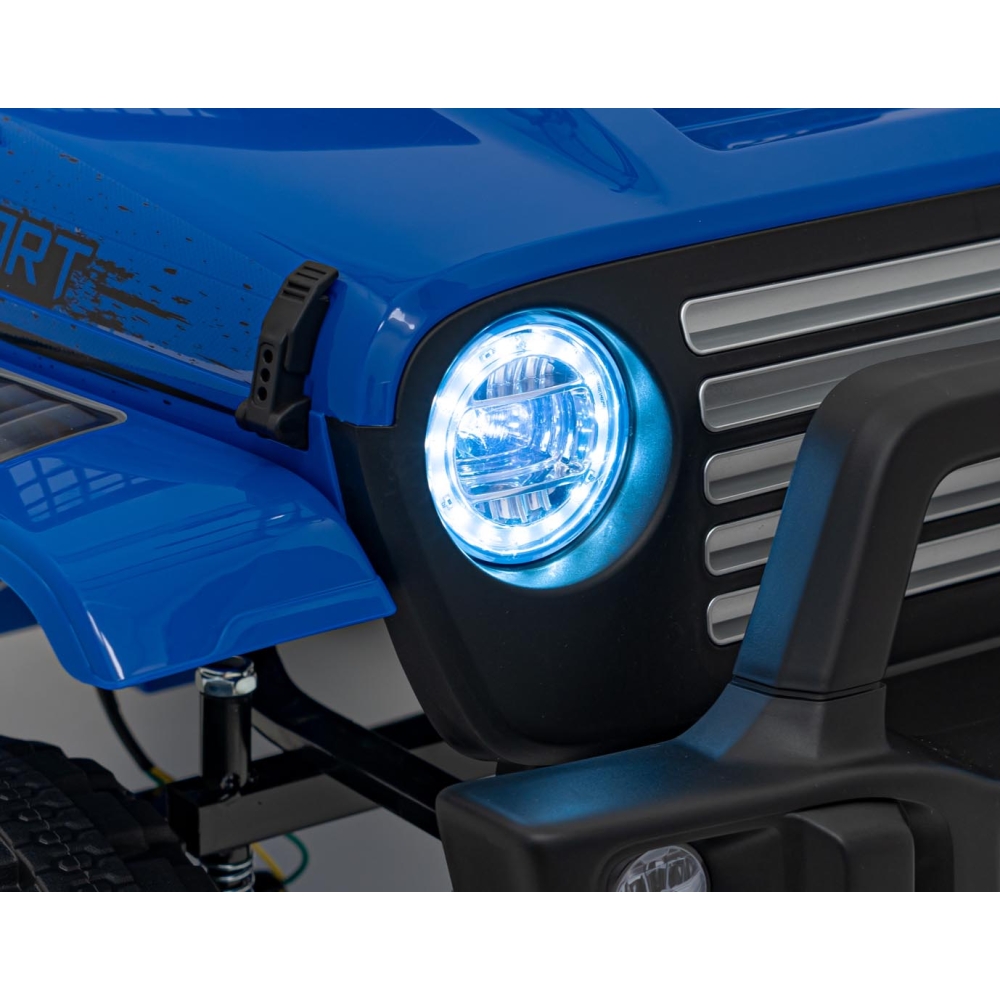 Elektromobilis OFF ROAD 4x4 SPORT, Blue-Elektromobiliai vaikams, Visureigiai-e-vaikas