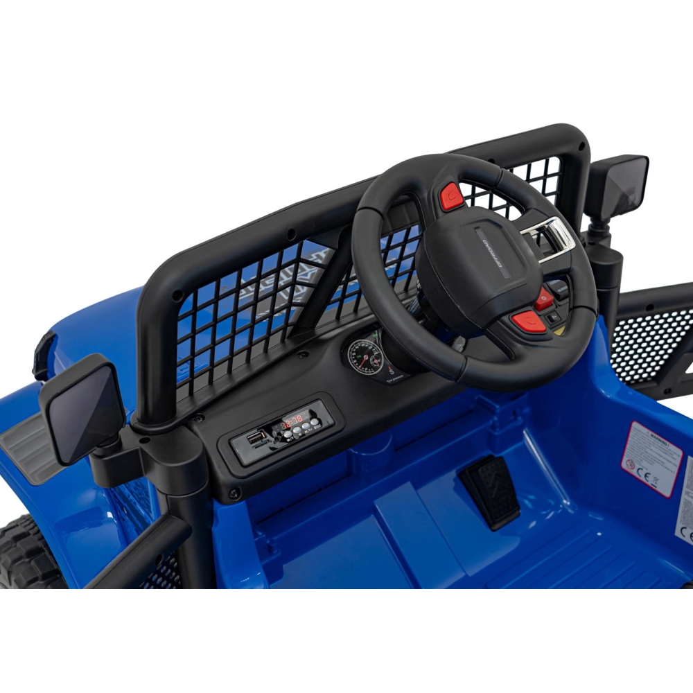 Elektromobilis OFF ROAD 4x4 SPORT, Blue-Elektromobiliai vaikams, Visureigiai-e-vaikas