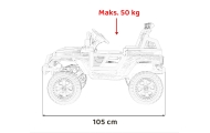 Elektromobilis OFF ROAD 4x4 SPORT, Blue-Elektromobiliai vaikams, Visureigiai-e-vaikas