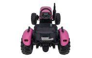 Elektrinis traktorius GROW 1804, Pink-Elektromobiliai vaikams, Traktoriai-e-vaikas