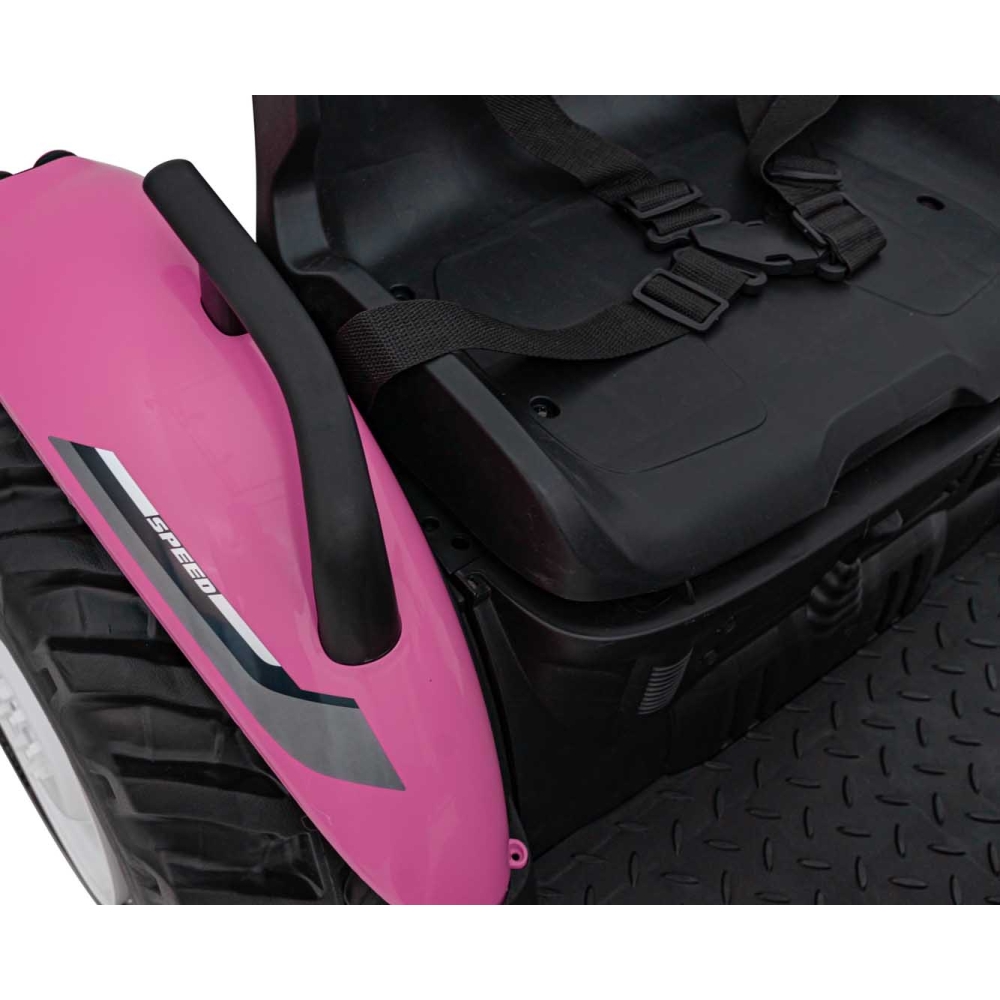 Elektrinis traktorius GROW 1804, Pink-Elektromobiliai vaikams, Traktoriai-e-vaikas