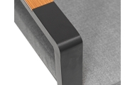 Meble Ogrodowe Aluminiowe Sofa + Dwa Fotele + Stolik