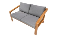 Meble Ogrodowe Aluminiowe Dwie Sofy + Fotel + Stolik