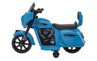 Elektrinis motociklas Chopper INDIAN, Blue-Elektromobiliai vaikams, Motociklai-e-vaikas