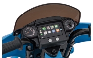 Elektrinis motociklas Chopper INDIAN, Blue-Elektromobiliai vaikams, Motociklai-e-vaikas