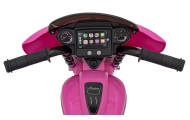 Elektrinis motociklas Chopper INDIAN, Pink-Elektromobiliai vaikams, Motociklai-e-vaikas
