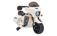 Elektrinis motociklas Chopper INDIAN, White-Elektromobiliai vaikams, Motociklai-e-vaikas