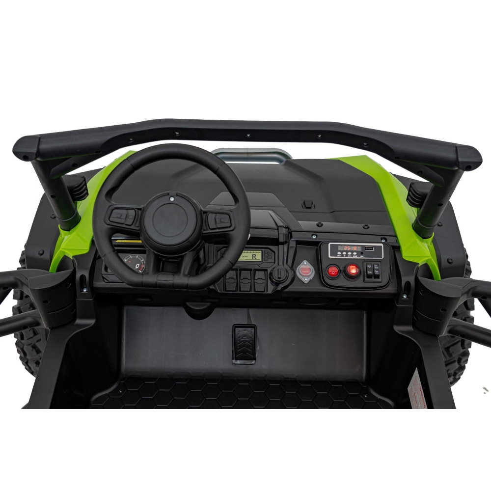 Elektromobilis HONDA 4x4, Green-Elektromobiliai vaikams, Keturračiai ir bagiai-e-vaikas