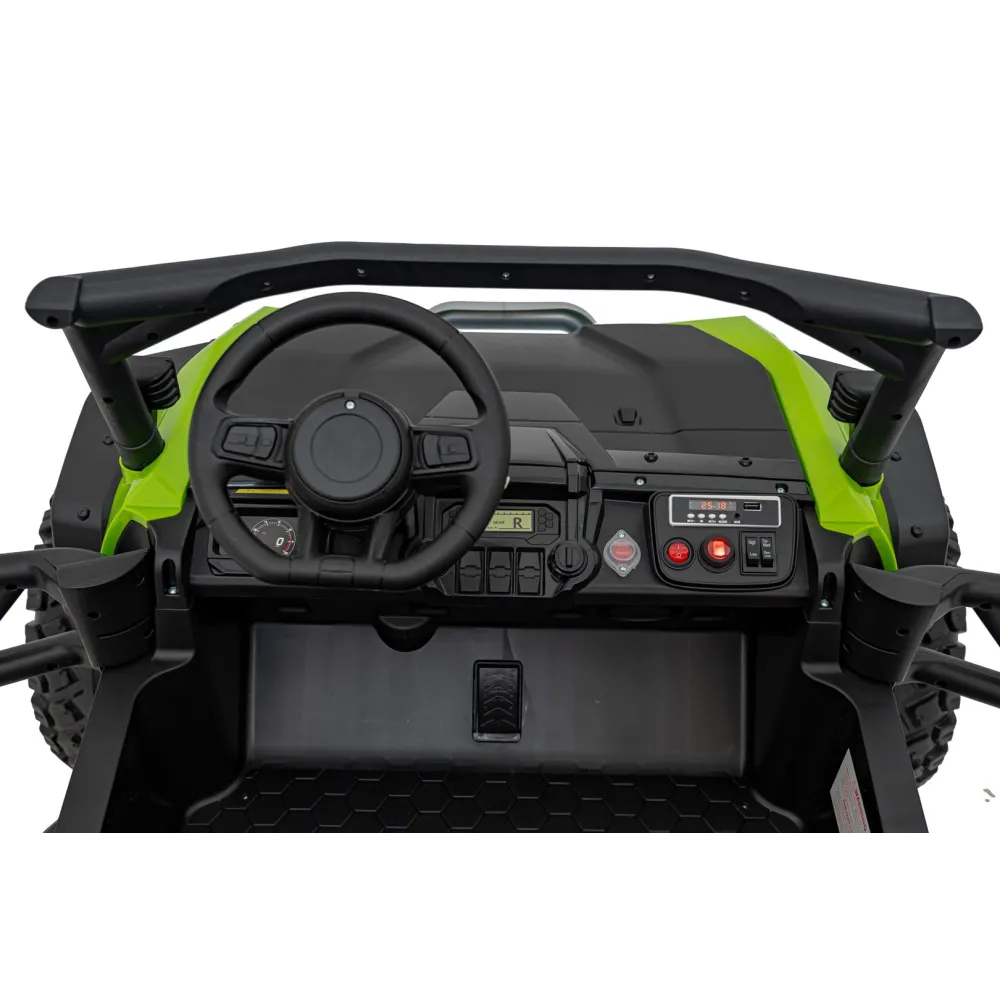 Elektromobilis HONDA 4x4, Green-Elektromobiliai vaikams, Keturračiai ir bagiai-e-vaikas