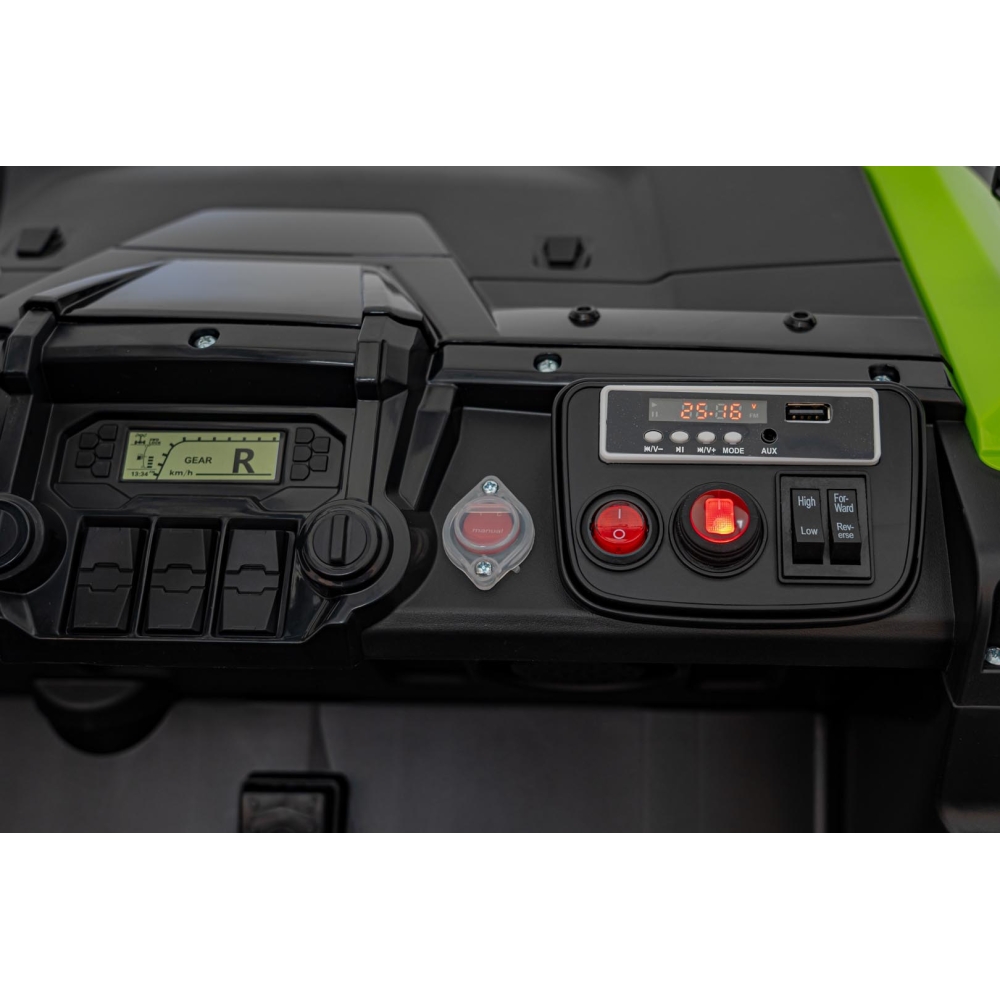 Elektromobilis HONDA 4x4, Green-Elektromobiliai vaikams, Keturračiai ir bagiai-e-vaikas