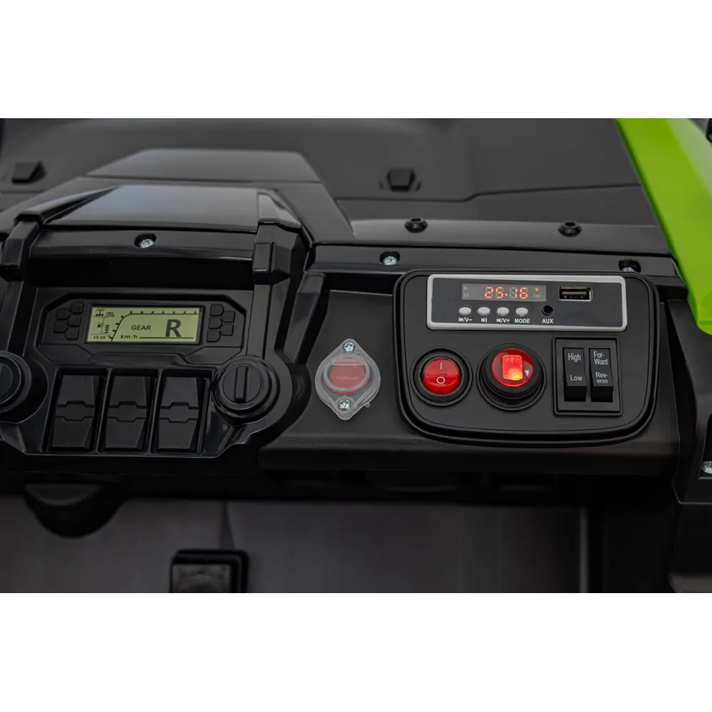 Elektromobilis HONDA 4x4, Green-Elektromobiliai vaikams, Keturračiai ir bagiai-e-vaikas