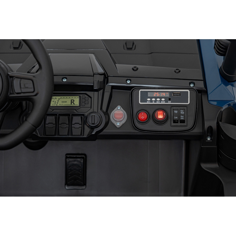 Elektromobilis HONDA 4x4, Blue-Elektromobiliai vaikams, Keturračiai ir bagiai-e-vaikas