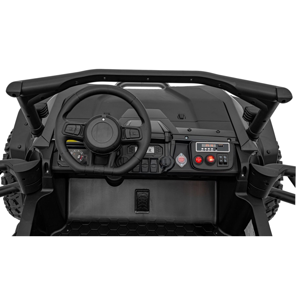 Elektromobilis HONDA 4x4, Black-Elektromobiliai vaikams, Keturračiai ir bagiai-e-vaikas