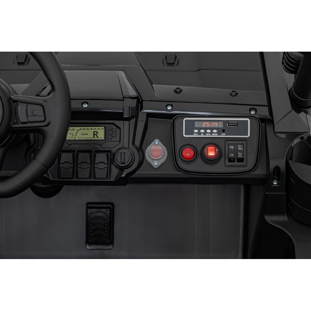 Elektromobilis HONDA 4x4, Black-Elektromobiliai vaikams, Keturračiai ir bagiai-e-vaikas
